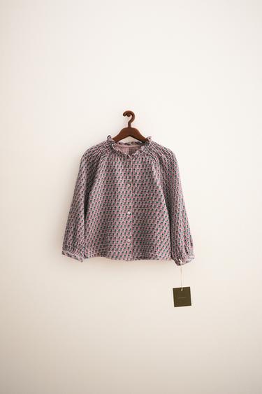 Zara ZARA TIMELESS - рубашка с рельефным принтом купить с доставкой.