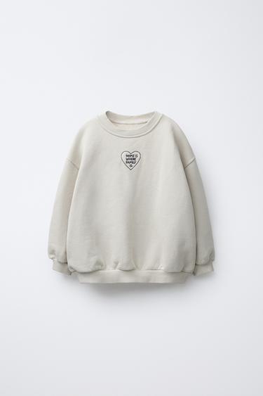 Zara Толстовка с вышивкой купить с доставкой.