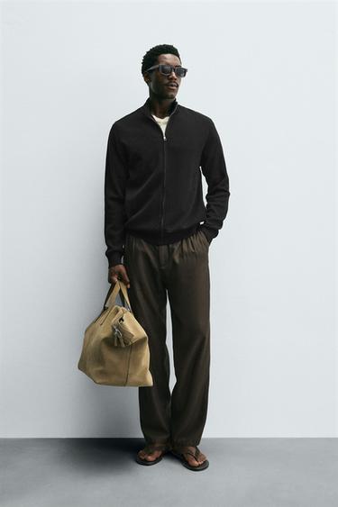 Zara Хлопковый кардиган