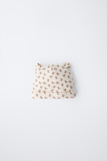 Zara Шапка с ушками и медвежатами