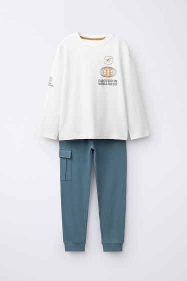 Zara 6-14 лет/пижама с деревом бонсай купить с доставкой.