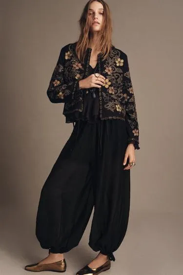 Куртка ZW COLLECTION с вышивкой- Заказать в России