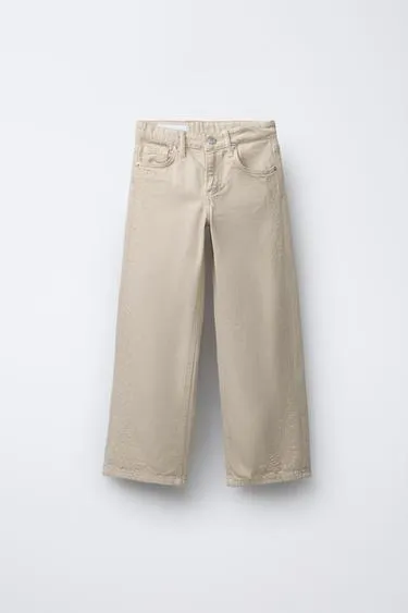 Брюки WIDE LEG с вышивкой