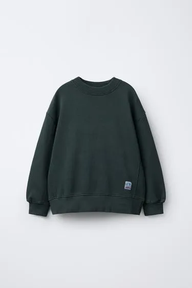 Толстовка GARMENT DYE с нашивкой