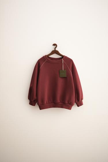 Zara Свитшот ZARA TIMELESS - реглан купить с доставкой.