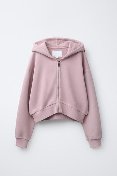 Zara Толстовка GARMENT DYE купить с доставкой.