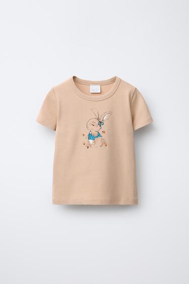 Zara Футболка с принтом животных купить с доставкой.