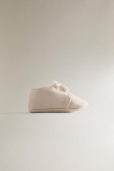 Zara Ботильоны DERBY из кожи