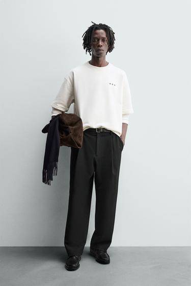 Zara Толстовка с принтом в виде щита купить с доставкой.