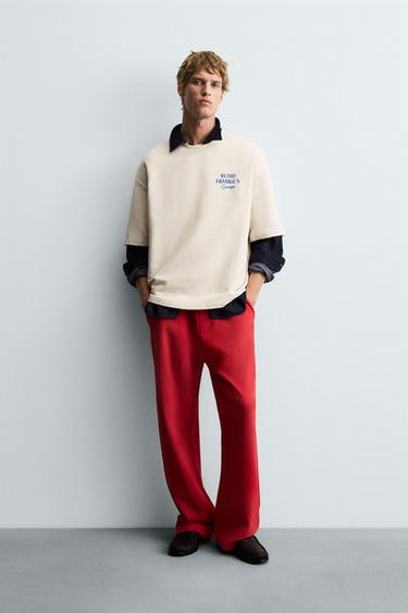 Zara Толстовка с эффектом потертости с графическим принтом купить с доставкой.