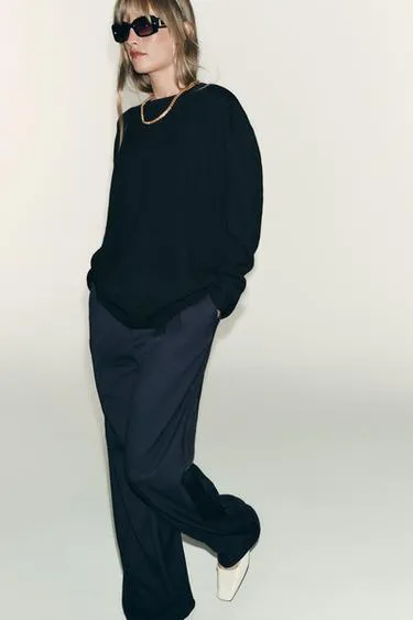 Туфли-балетки с открытой пяткой из кожи- Заказать в России