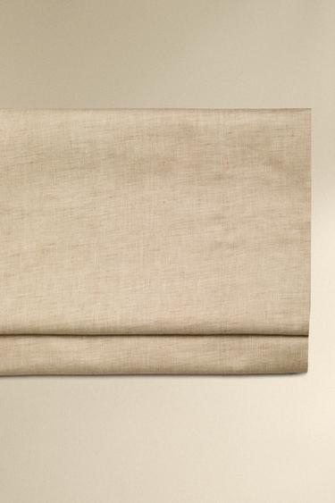 Zara Текстурный принт из сатина плоское простыней