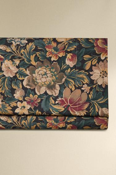 Zara Простыня с цветочным принтом