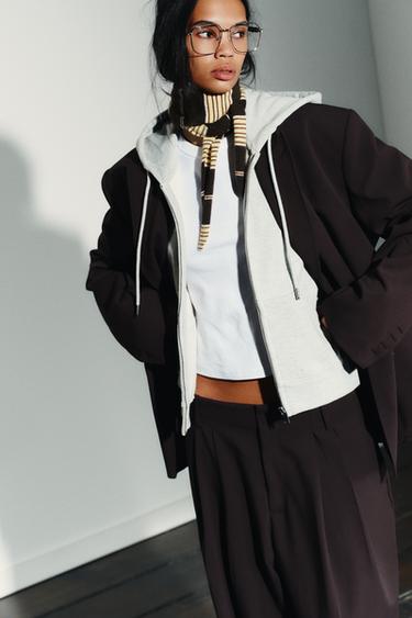 Zara Трикотажная бандана в полоску купить с доставкой.