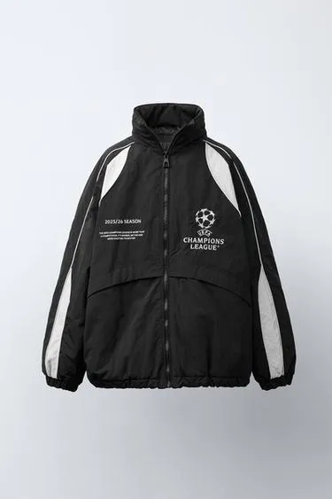Куртка WATER REPELLENT с капюшоном UEFA CHAMPIONS LEAGUE ®- Заказать в России