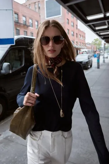 Базовый джемпер с шерстью