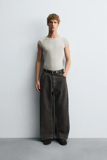 Брюки RELAXED FIT со смещенным швом