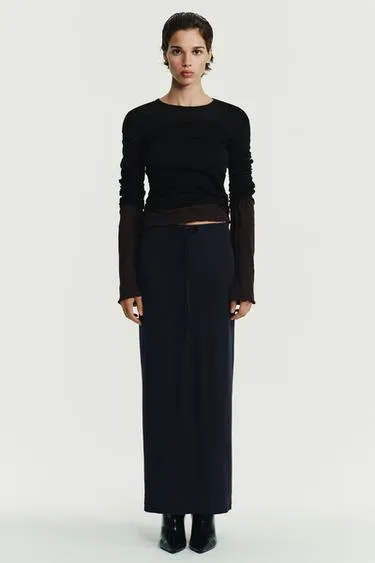 Юбка из мягкого модала- Заказать в России