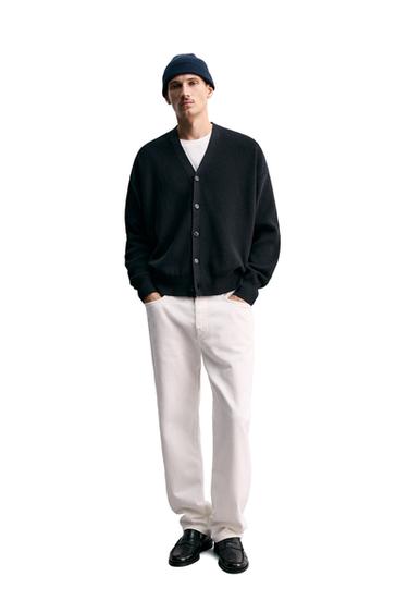 Zara Кардиган классического кроя из хлопка