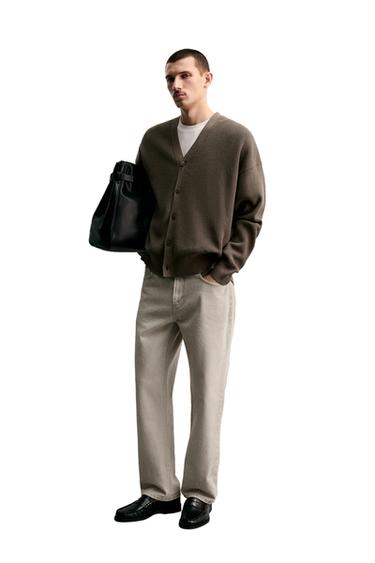 Zara Кардиган классического кроя из хлопка