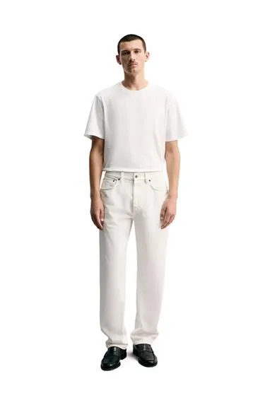Джинсы STRAIGHT длиной до щиколотки SELVEDGE