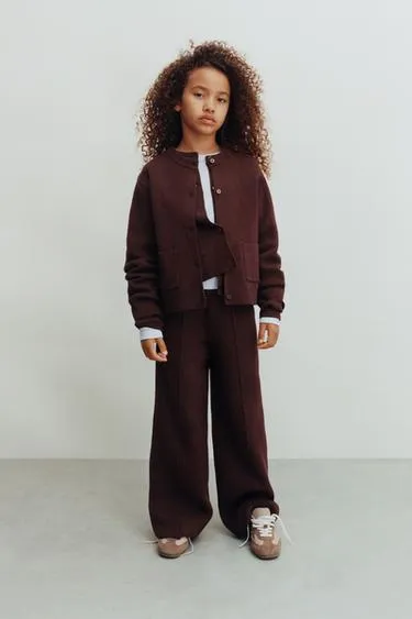 Трикотажные брюки WIDE LEG