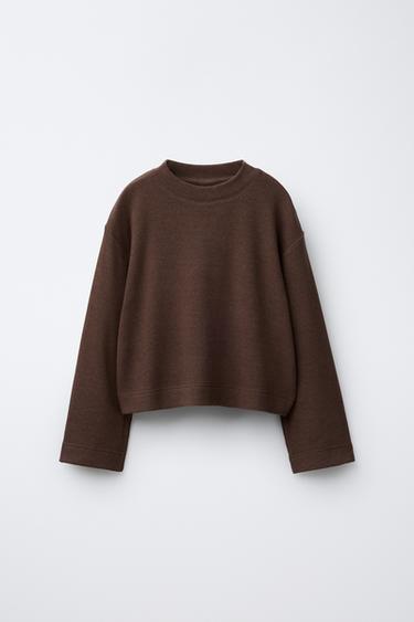 Zara Лонгслив SOFT TOUCH купить с доставкой.