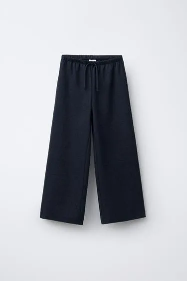 Жаккардовые брюки WIDE LEG