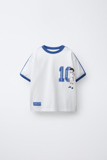 Zara Футболка с боковыми полосами OLIVER Y BENJI © CAMPEONES