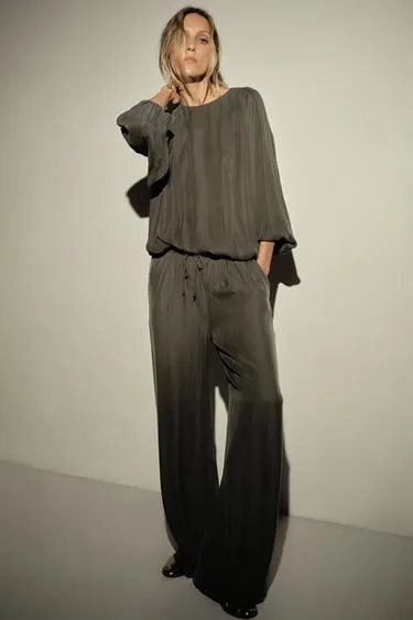 Брюки из струящейся ткани — ZW COLLECTION