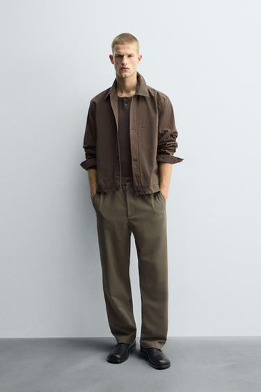 Zara Брюки-джоггеры классического кроя