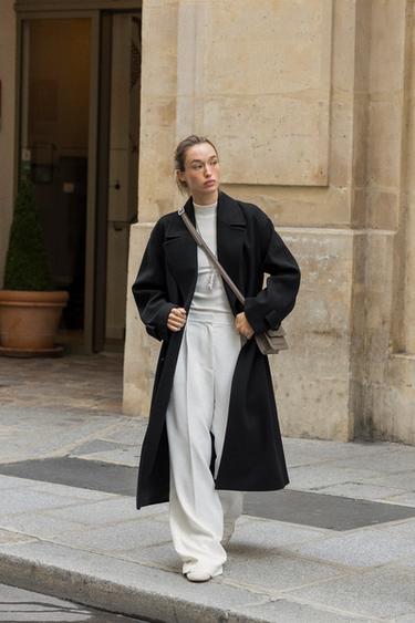 Zara Водолазка из ребристого трикотажа