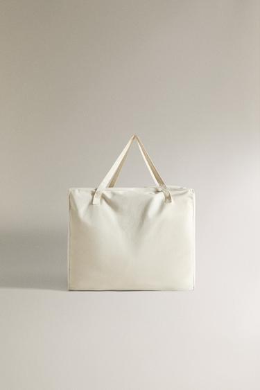 Zara Хлопковая сумка для покупок