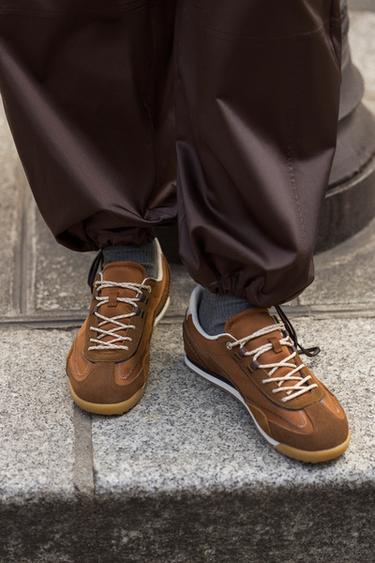 Zara Комбинированные кроссовки