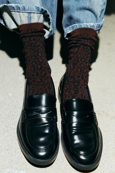 Zara Носки с анималистическим принтом