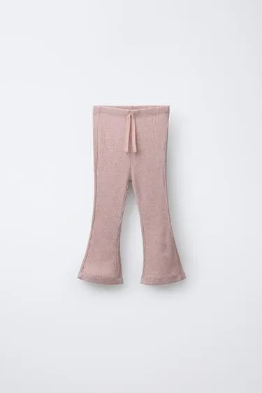 Блестящие легинсы FLARE