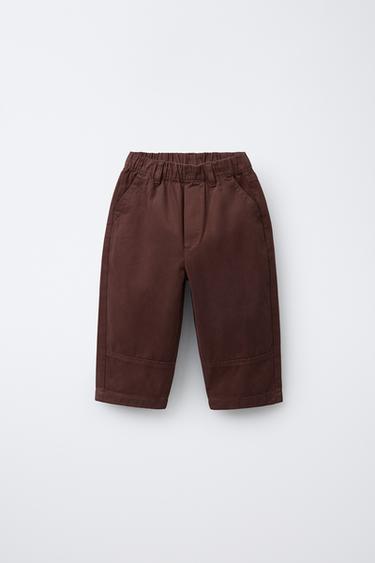 Zara Брюки BAGGY SOFT купить с доставкой.