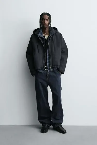 Куртка BOXY FIT структурированная