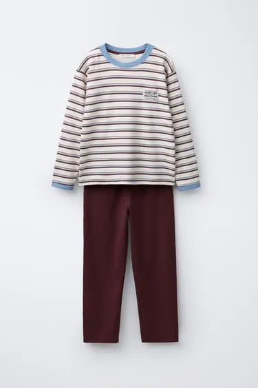 6-14 лет/пижама в полоску- Заказать в России