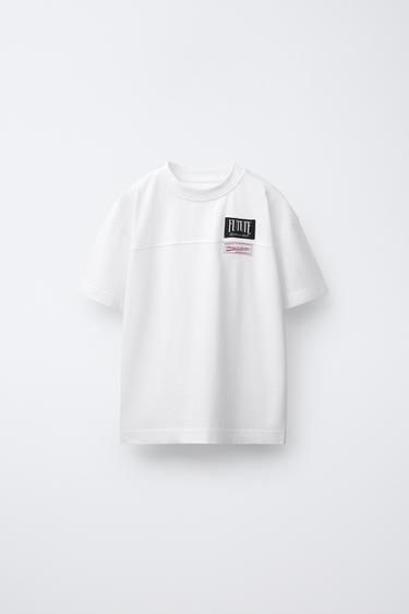 Zara Футболка для бега с нашивками