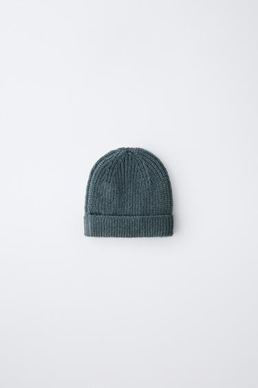 Zara Базовая трикотажная шапка