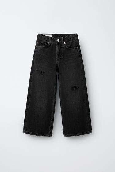 Zara Джинсы WIDE LEG с разрезами купить с доставкой.