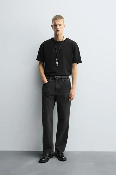 Джинсы прямого кроя RELAXED FIT