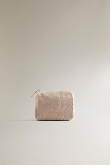Zara Средняя тканевая косметичка купить с доставкой.