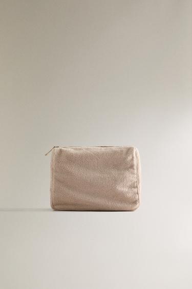 Zara Большая тканевая косметичка купить с доставкой.