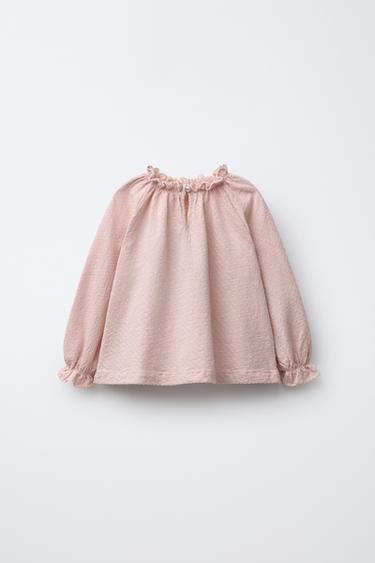 Zara Однотонная футболка