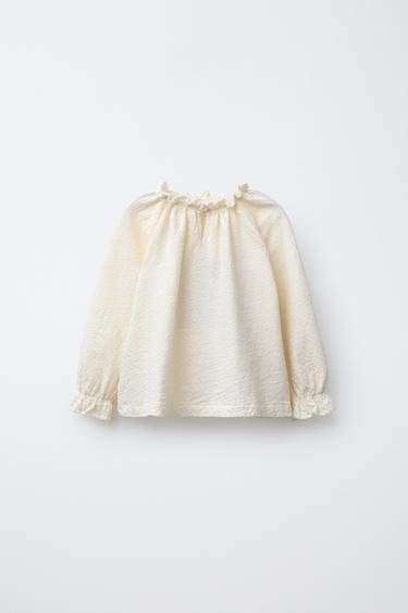 Zara Однотонная футболка