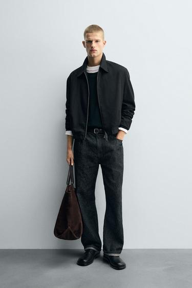 Zara Куртка свободного кроя в елочку купить с доставкой.