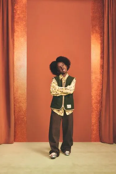Брюки с нашивкой GOOFY HARRY LAMBERT FOR ZARA X DISNEY