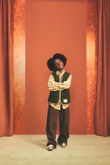 Zara Рубашка MORTY + FERDY HARRY LAMBERT FOR ZARA X DISNEY